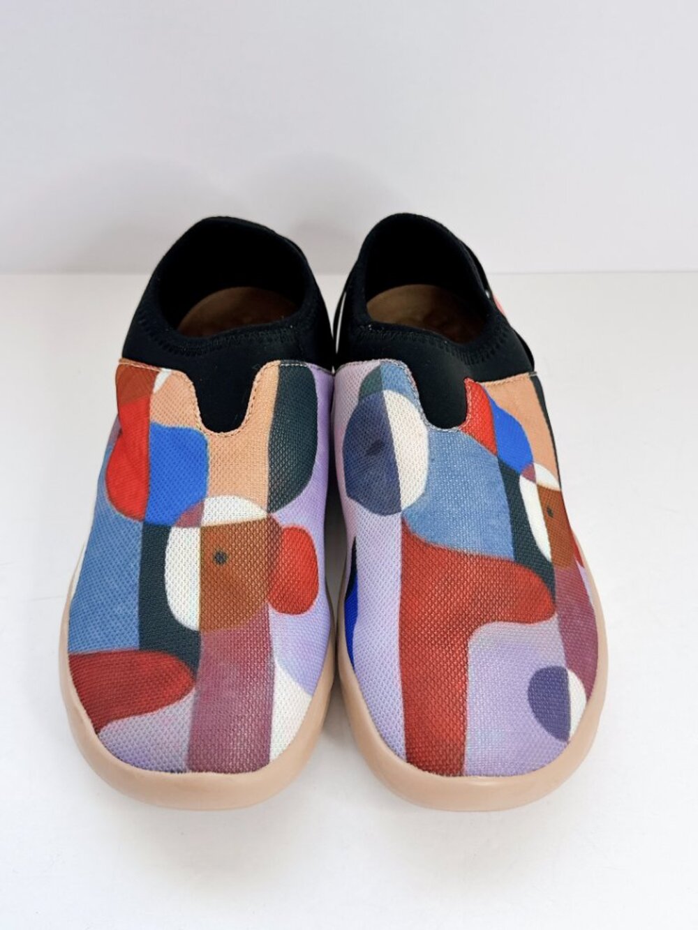 Women’s Size 7.5 UIN Slip-On Shoes Shall We Dance Art Travel Comfort Flats